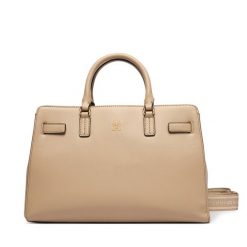 Torebka Tommy Hilfiger. Brązowe torebki klasyczne TOMMY HILFIGER, bez wzorów, bez dodatków. Za 649.99 zł.