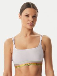 Calvin Klein Underwear Biustonosz top LV00QF8699 Fioletowy jasny. Fioletowe biustonosze Calvin Klein Underwear, xl, bez wzorów, z syntetyku, bez kołnierzyka, bez ramiączek. Za 149.99 zł.