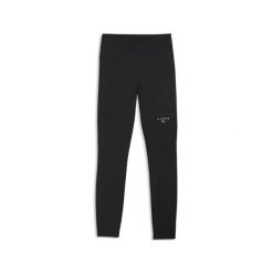 Damskie legginsy PUMA × HYROX Essentials PUMA. Czarne legginsy Puma, l, bez wzorów, z dzianiny, z standardowym stanem. Za 229.00 zł.