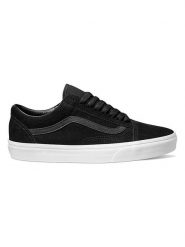 Vans Skórzane sneakersy "Old Skool" w kolorze czarnym rozmiar: 38. Czarne trampki Vans, bez wzorów, z materiału, bez zapięcia. Za 250.35 zł.