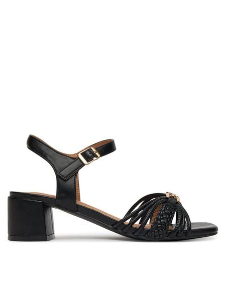 Clara Barson Sandały WS24055-05. Sandały Clara Barson, bez wzorów, bez obcasa, na słupku, bez zapięcia. Za 119.99 zł.