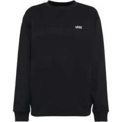 Bluza sportowa damska Vans Flying. Czarne bluzy Vans, l, bez wzorów, bez kaptura. Za 497.00 zł.