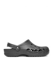 Crocs Klapki C-BAYA CLOG 10126-014 Szary ciemny. Szare klapki Crocs, bez wzorów, z tworzywa sztucznego, bez obcasa. Za 199.99 zł.