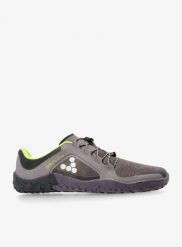 Buty trailowe damskie Vivobarefoot Primus Trail II FG. Szare trekkingi Vivobarefoot, z syntetyku, do biegania. Za 639.95 zł.