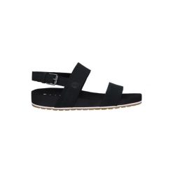 Sandały damskie Timberland Malibu Waves 2Band. Czarne sandały Timberland, bez wzorów, sportowe, bez obcasa, bez zapięcia. Za 378.10 zł.