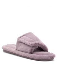 Home & Relax Kapcie P3194805 Różowy. Czerwone obuwie domowe Home & Relax, bez wzorów, z materiału, bez zapięcia. Za 49.99 zł.