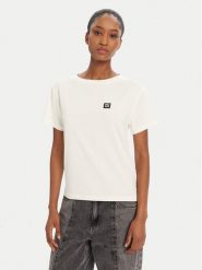 HUGO T-Shirt 50534300 Écru Regular Fit. T-shirty Hugo, xl, bez wzorów, z bawełny, bez kołnierzyka, bez ramiączek. Za 219.99 zł.
