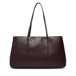 Torebka Calvin Klein. Czerwone torebki klasyczne Calvin Klein, bez wzorów, bez dodatków. Za 649.99 zł.