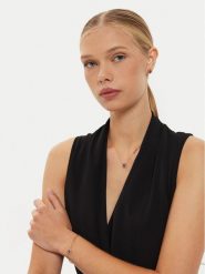 Guess Naszyjnik JUBN04 667JW Złoty. Żółte naszyjniki Guess, metalowe. Za 259.99 zł.