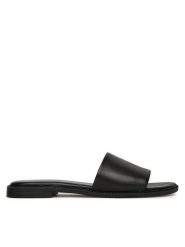 Lasocki Klapki CEO-EST-AFIONA-01 Czarny. Czarne klapki Lasocki, bez wzorów, ze skóry, bez obcasa. Za 119.99 zł.