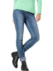 Timezone Dżinsy - Slim fit - w kolorze niebieskim rozmiar: W31/L34. Niebieskie jeansy Timezone, l, bez wzorów. Za 126.45 zł.