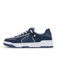 Hey Marly Skórzane sneakersy w kolorze granatowym rozmiar: 40. Niebieskie trampki Hey Marly, bez wzorów, bez zapięcia. Za 347.99 zł.