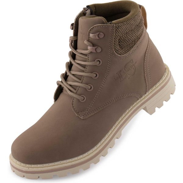 Wodoodporne zimowe buty damskie Loap Copa 36. Fioletowe trekkingi HSN, z syntetyku, trekkingowe. Za 231.99 zł.