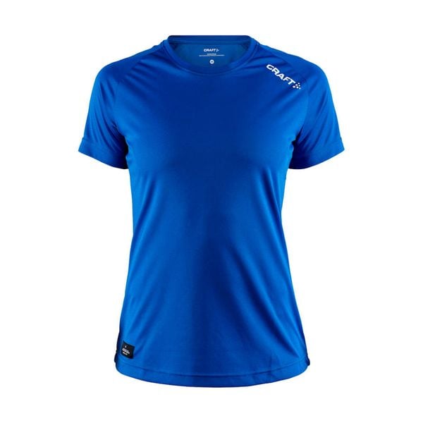 Koszulka damska Craft community function. Niebieskie bluzki Craft, bez wzorów, z poliesteru, sportowe, bez kołnierzyka, bez ramiączek. Za 155.00 zł.