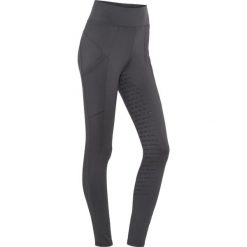 Damskie legginsy jeździeckie z pełną przyczepnością Equipage Vanda. Szare legginsy EQUIPAGE, xs, bez wzorów, z elastanu. Za 369.00 zł.