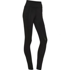 Damskie legginsy jeździeckie z pełną przyczepnością Equipage Addison. Czarne legginsy EQUIPAGE, xs, bez wzorów, z elastanu, z podwyższonym stanem. Za 285.00 zł.