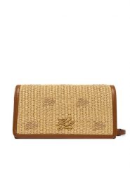 KARL LAGERFELD Torebka B2W30270 Brązowy. Brązowe listonoszki KARL LAGERFELD, bez wzorów, z syntetyku, bez dodatków. Za 999.99 zł.