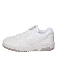 New Balance Skórzane sneakersy "550" w kolorze białym rozmiar: 44,5. Białe trampki New Balance, bez wzorów, bez zapięcia. Za 379.45 zł.