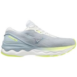 Buty do biegania dla kobiet Mizuno Wave Skyrise 3. Białe trekkingi Mizuno, z materiału, do biegania. Za 335.49 zł.