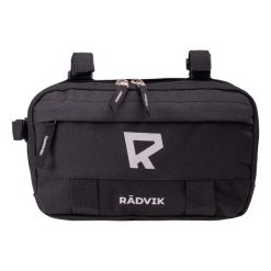 Torba na kierownicę Radvik Bastasa. Czarne torby na ramię RADVIK, bez wzorów, z materiału, sportowe, duże, bez dodatków. Za 81.65 zł.