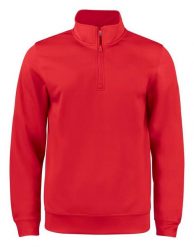 Clique Basic Active Half Zip Junior - Kardigan z półzamkiem z poliestru. Czerwone kardigany CLIQUE, bez wzorów. Za 145.80 zł.