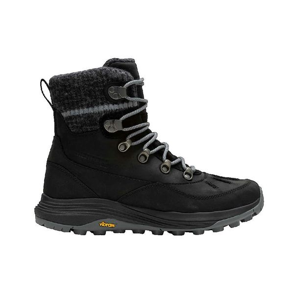 Buty trekkingowe damskie Merrell Siren 4 Thermo Mid Zip Wp. Czarne trekkingi Merrell, z materiału, za kostkę, wspinaczkowe. Za 791.00 zł.