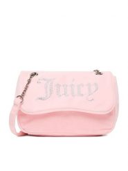 Juicy Couture Torebka CEO-BEJXT8762WPO Różowy. Czerwone torebki klasyczne Juicy Couture, bez wzorów, z materiału, bez dodatków. Za 279.99 zł.