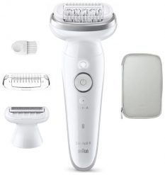 Braun Silk-Epil 9 9-030 biało-srebrny. Depilatory Braun. Za 459.00 zł.