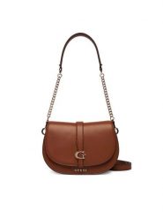 Guess Torebka Carrie HWVG98 96200 Brązowy. Brązowe torebki klasyczne Guess, z aplikacjami, ze skóry, bez dodatków. Za 589.99 zł.