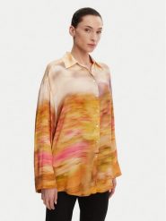 PINKO Koszula 104864 A2G0 Kolorowy Regular Fit. Koszule Pinko, xl, bez wzorów, z wiskozy, bez kołnierzyka, bez ramiączek. Za 849.99 zł.