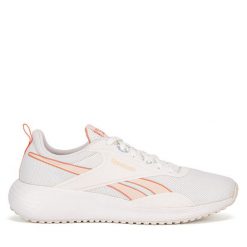 Buty do biegania Reebok. Białe obuwie sportowe Reebok, bez zapięcia, do biegania. Za 223.99 zł.