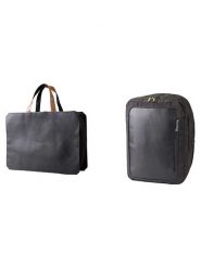 Designnest Plecak "Foldbag" w kolorze czarnym - 42 x 32 x 10 cm rozmiar: onesize. Czarne plecaki Designnest, bez wzorów, z materiału. Za 215.71 zł.