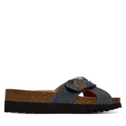 Klapki Scholl. Szare klapki Scholl, bez wzorów, bez obcasa. Za 319.99 zł.