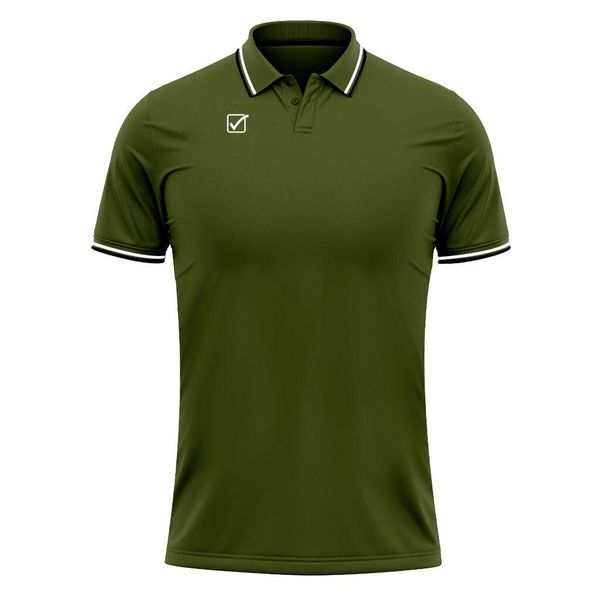 Givova Polo Cotone Piquet - XL. Zielone koszulki polo Givova, xl, bez wzorów, z bawełny, bez kołnierzyka, bez ramiączek. Za 207.99 zł.