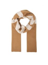 PINKO Szalik Serbia 105988 A2Z5 Brązowy. Brązowe rękawiczki Pinko, bez wzorów, z materiału. Za 699.99 zł.