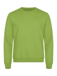 Clique Basic Roundneck bluza unisex z materiału antymechowego – light green. Zielone bluzy CLIQUE, xl, bez wzorów, z bawełny, bez kaptura. Za 155.60 zł.