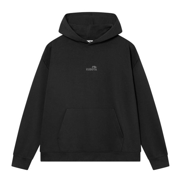 Kubota Bluza Z Kapturem Unisex Statement Czarna. Czarne bluzy Kubota, s, bez wzorów, z bawełny, z kapturem. Za 249.99 zł.
