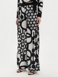 Gaudi Spodnie materiałowe 411FD25010 Czarny Relaxed Fit. Czarne spodnie materiałowe Gaudi, bez wzorów, z materiału. Za 549.99 zł.