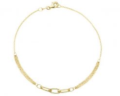 Złota bransoletka. Żółte bransoletki Apart, złote. Za 3,059.00 zł.