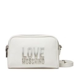 Torebka LOVE MOSCHINO. Białe listonoszki Love Moschino, bez wzorów, bez dodatków. Za 519.99 zł.