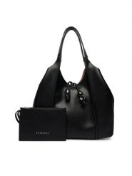 Hispanitas Torebka BV264532 Czarny. Czarne torebki klasyczne Hispanitas, bez wzorów, ze skóry, bez dodatków. Za 479.99 zł.