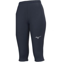 Damskie legginsy 3/4 Mizuno MZNRB. Niebieskie legginsy Mizuno, bez wzorów. Za 218.50 zł.