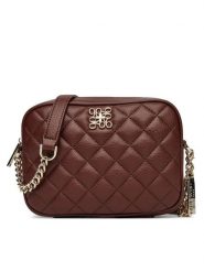 Nine West Torebka CEO-GEORGIA-JH5825-NW Brązowy. Brązowe listonoszki Nine West, bez wzorów, z materiału, bez dodatków. Za 199.99 zł.