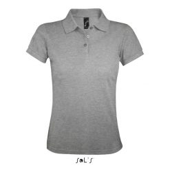 Damska koszulka polo Sol's Prime. Szare koszulki polo SOL'S, s, bez wzorów, bez kołnierzyka, bez ramiączek. Za 124.00 zł.