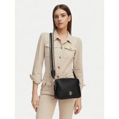 Torebka U.S. Polo Assn. Czarne listonoszki U.S. Polo Assn., bez wzorów, bez dodatków. Za 124.99 zł.