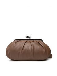 Weekend Max Mara Torebka Provino 55161812600 Brązowy. Brązowe torebki klasyczne Weekend Max Mara, bez wzorów, ze skóry, bez dodatków. Za 1,889.00 zł.