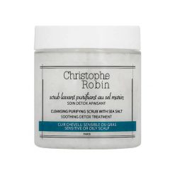 Myjący peeling oczyszczający z solą morską - Format podróżny. Oczyszczanie CHRISTOPHE ROBIN. Za 69.00 zł.
