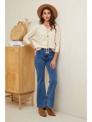 Soft Cashmere Kardigan w kolorze beżowym rozmiar: 38/40. Brązowe kardigany Soft Cashmere, bez wzorów, z kaszmiru. Za 104.99 zł.