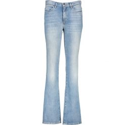 Dżinsy - Bootcut fit - w kolorze błękitnym. Niebieskie jeansy Wrangler, l, z aplikacjami, z podwyższonym stanem. W wyprzedaży za 153.95 zł.