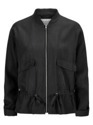 Milestone Kurtka "Elsa" w kolorze czarnym rozmiar: 36. Czarne kurtki Milestone, bez wzorów, bez kaptura. Za 304.99 zł.